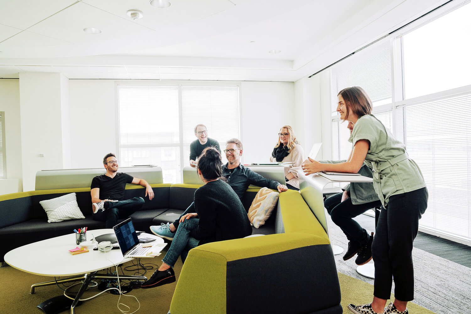 Design Career Playbook team hanging out on the couch